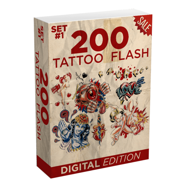 200 tattoo flash