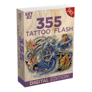 355 tattoo flash